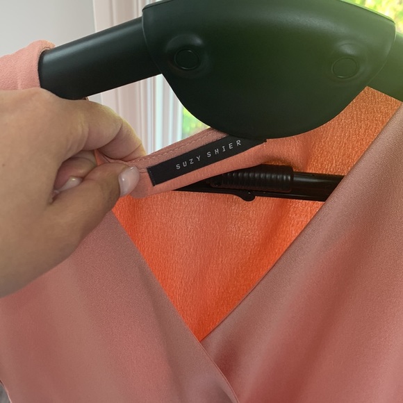 Suzy Shier Dusty Rose Dress - Picture 2 of 4